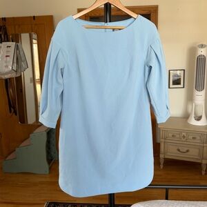 Vince Camuto pale blue shift dress